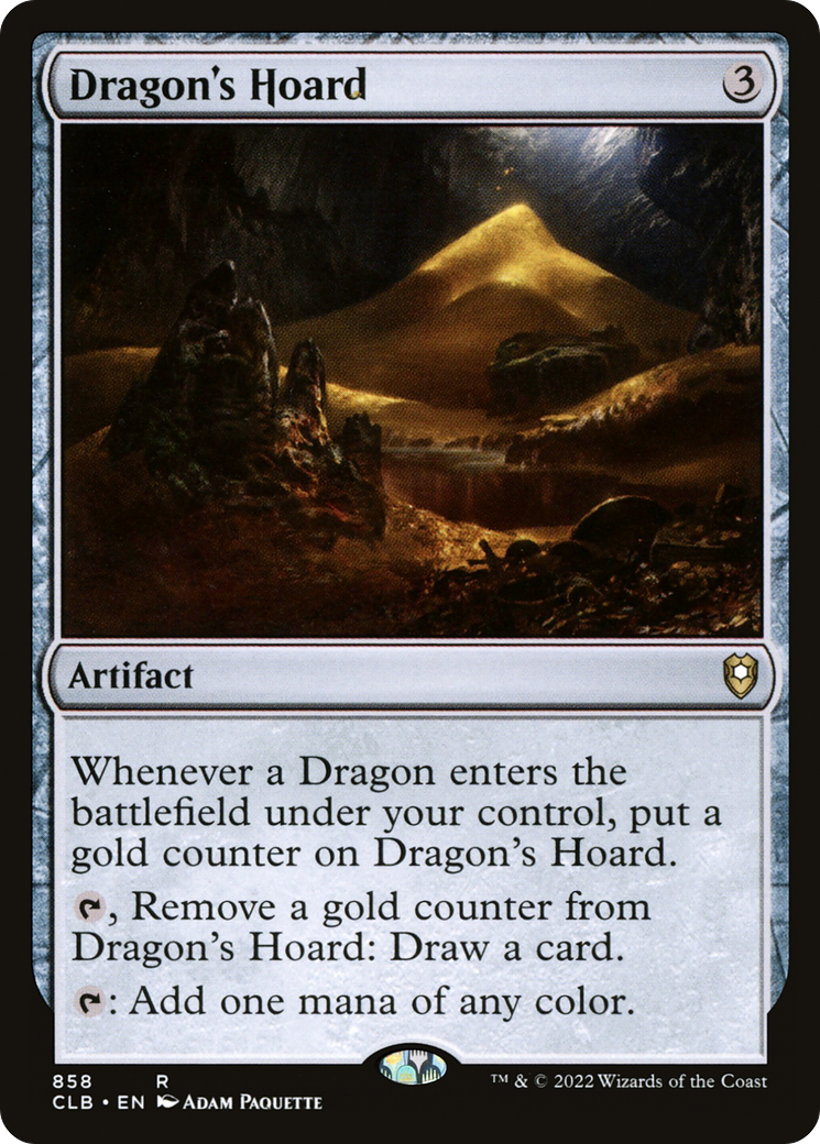 {R} Dragon's Hoard [Commander Legends: Battle for Baldur's Gate][CLB 858]