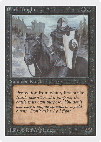 {C} Black Knight [Unlimited Edition][2ED 095]