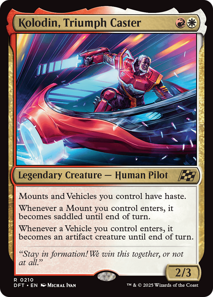 {@R} Kolodin, Triumph Caster [Aetherdrift][DFT 210]