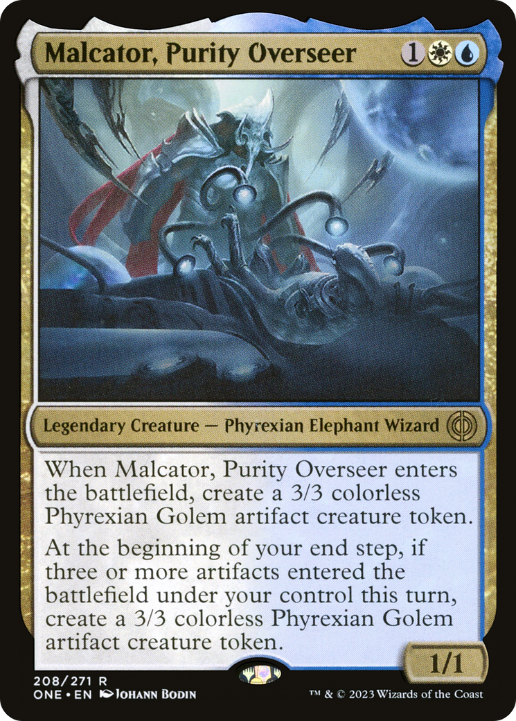 {R} Malcator, Purity Overseer [Phyrexia: All Will Be One][ONE 208]