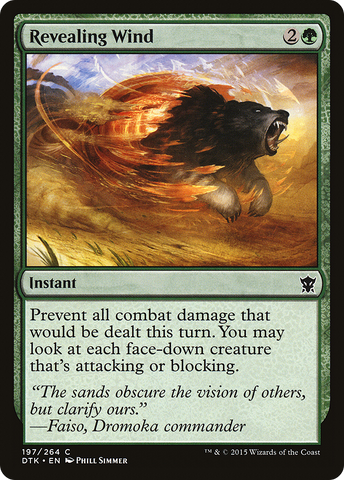 {C} Revealing Wind [Dragons of Tarkir][DTK 197]