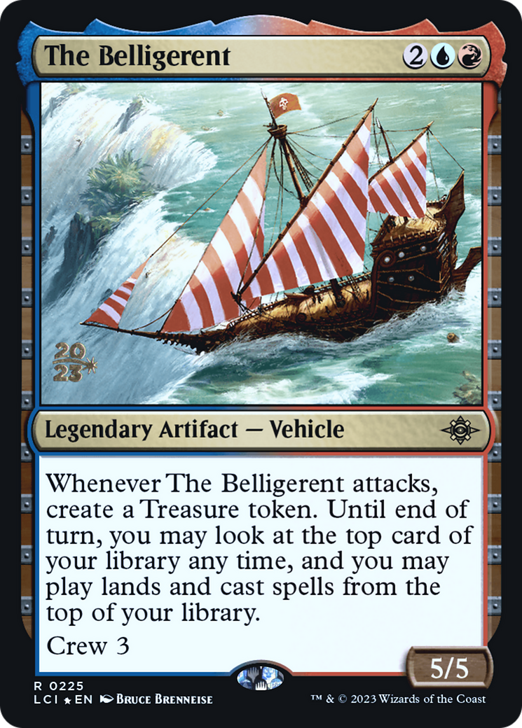 {@R} The Belligerent [The Lost Caverns of Ixalan Prerelease Cards][PR LCI 225]