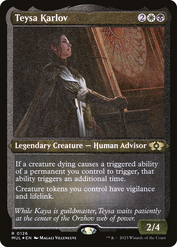 {R} Teysa Karlov (Foil Etched) [Multiverse Legends][MUL 126]