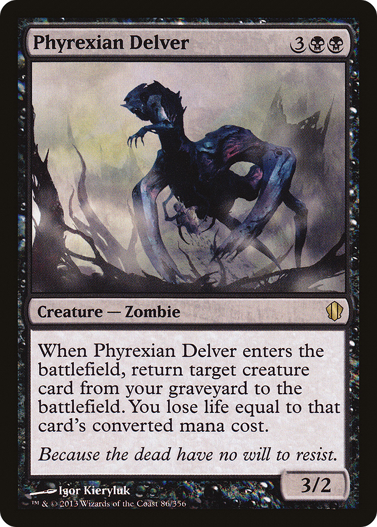 {R} Phyrexian Delver [Commander 2013][C13 086]