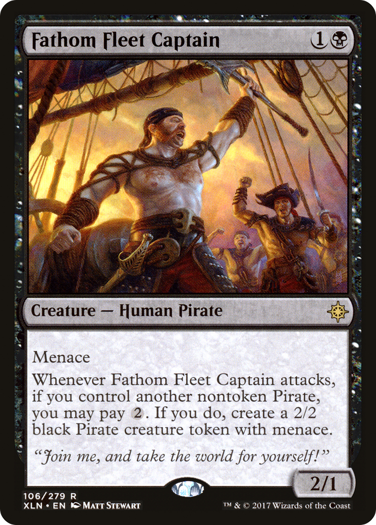 {R} Fathom Fleet Captain [Ixalan][XLN 106]