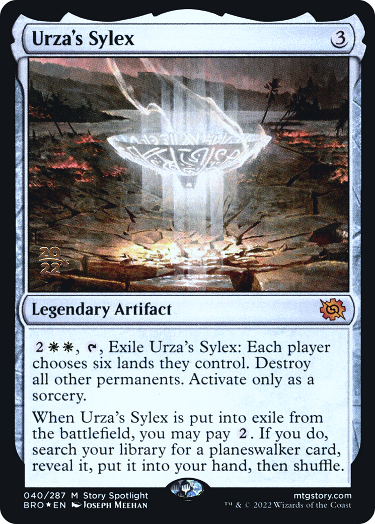 {R} Urza's Sylex [The Brothers' War: Prerelease Promos][PR BRO 040]