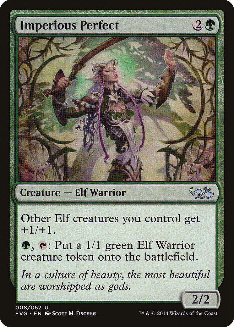 {C} Imperious Perfect (Elves vs. Goblins) [Duel Decks Anthology][EVG 008]