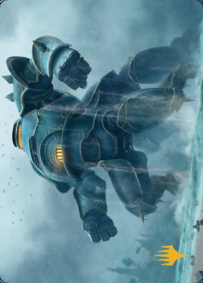 {A} Depth Charge Colossus Art Card (Gold-Stamped Planeswalker Symbol) [The Brothers' War Art Series][GS ABRO 014]