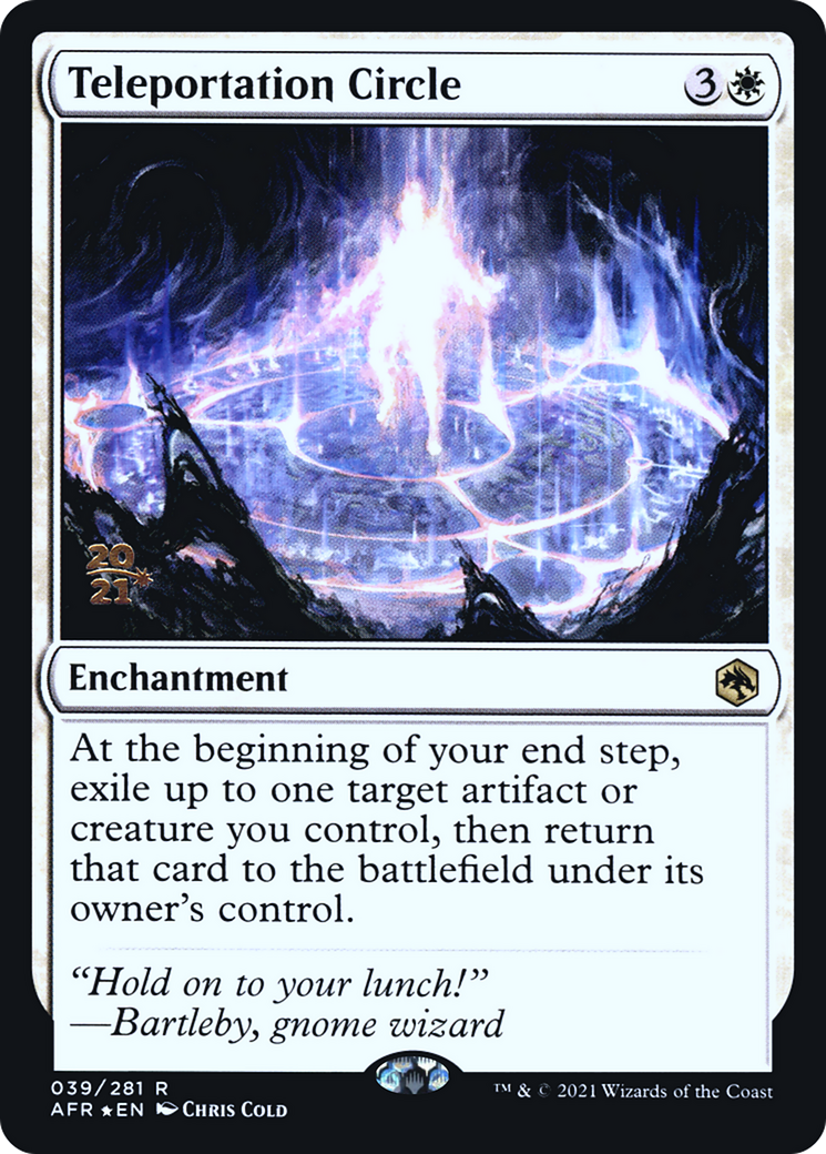 {R} Teleportation Circle [Dungeons & Dragons: Adventures in the Forgotten Realms Prerelease Promos][PR AFR 039]