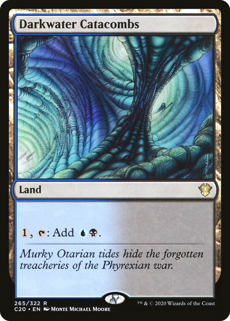 {R} Darkwater Catacombs [Commander 2020][C20 265]