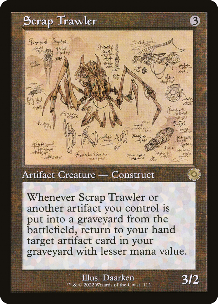 {R} Scrap Trawler (Retro Schematic) [The Brothers' War Retro Artifacts][BRR 112]