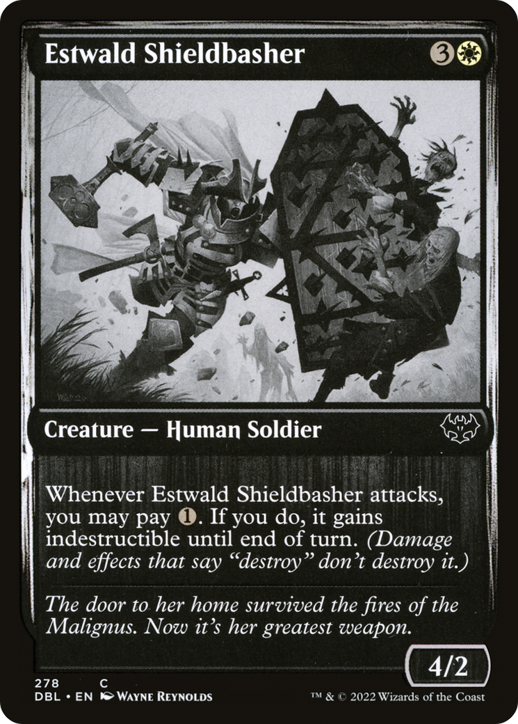 {C} Estwald Shieldbasher [Innistrad: Double Feature][DBL 278]