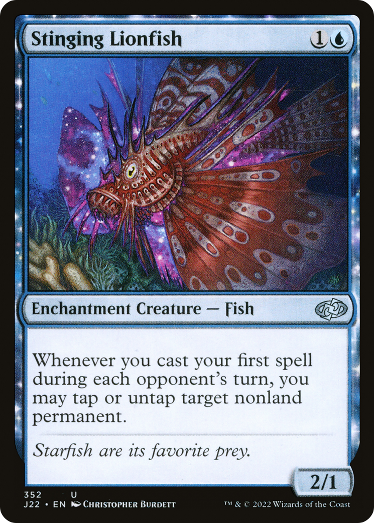 {C} Stinging Lionfish [Jumpstart 2022][J22 352]