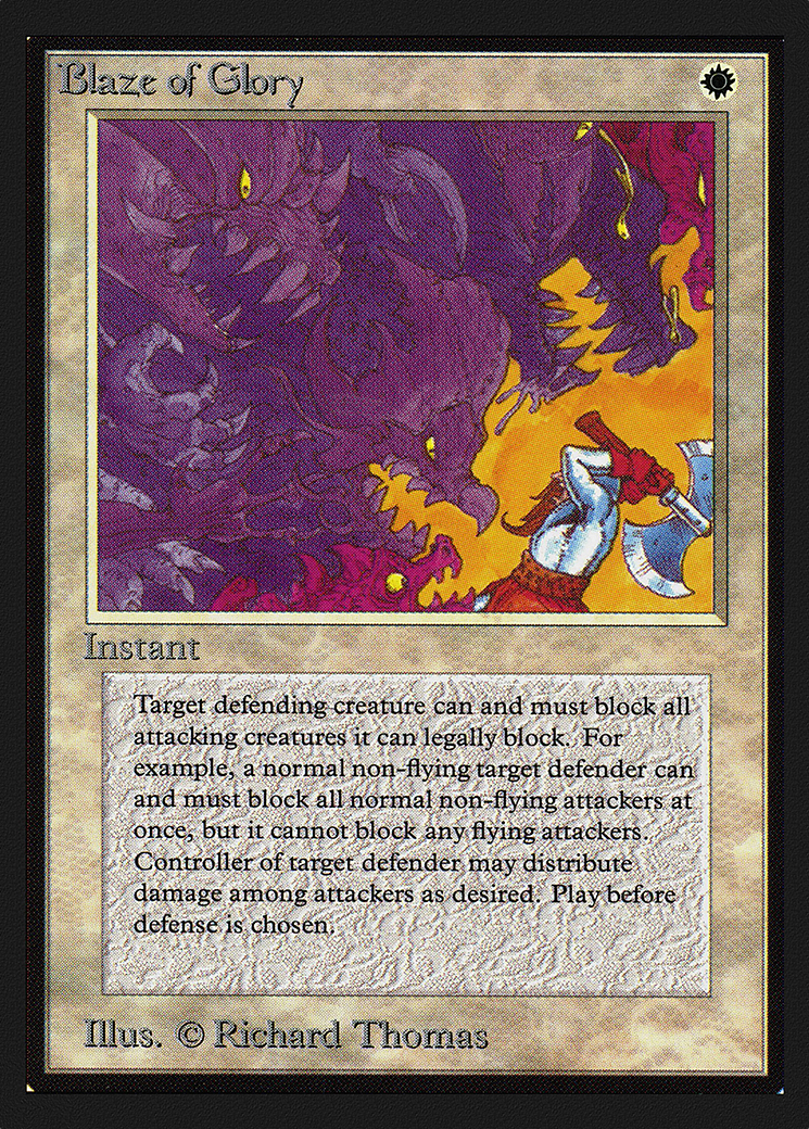{R} Blaze of Glory [International Collectorsâ Edition][GB CEI 006]