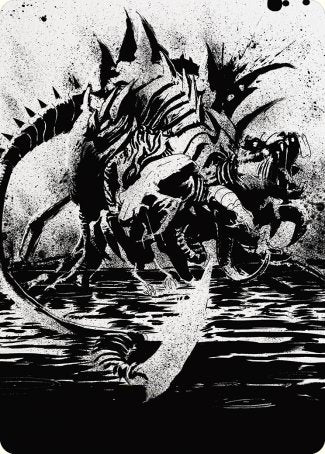 {A} Karumonix, the Rat King Art Card [Phyrexia: All Will Be One Art Series][AONE 070]