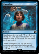 {C} Preordain (Surge Foil) [Doctor Who][WHO 809]