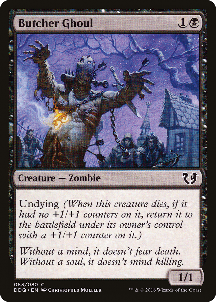 {C} Butcher Ghoul [Duel Decks: Blessed vs. Cursed][DDQ 053]