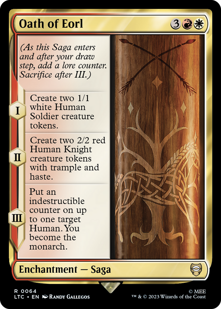 {R} Oath of Eorl [The Lord of the Rings: Tales of Middle-Earth Commander][LTC 064]