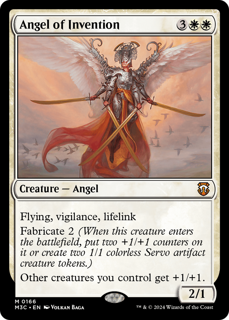 {R} Angel of Invention [Modern Horizons 3 Commander][M3C 166]