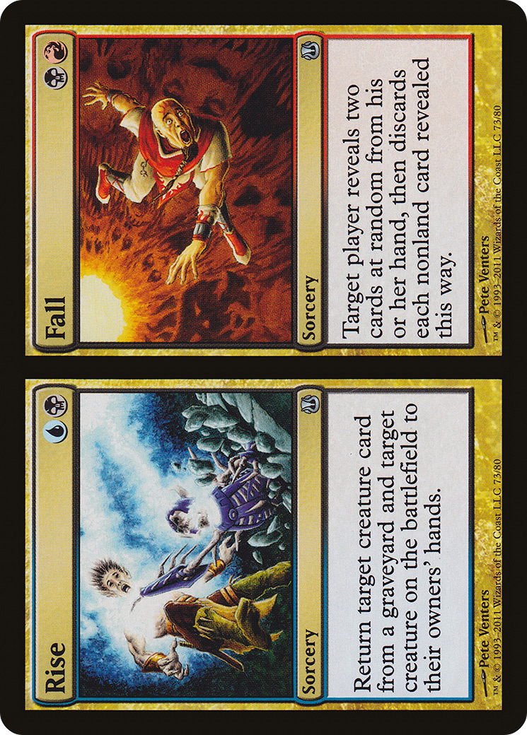 {C} Rise // Fall [Duel Decks: Ajani vs. Nicol Bolas][DDH 073]