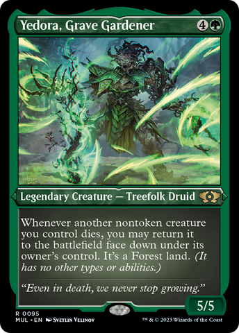 {R} Yedora, Grave Gardener (Foil Etched) [Multiverse Legends][MUL 095]