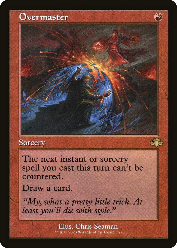 {R} Overmaster (Retro) [Dominaria Remastered][DMR 327]