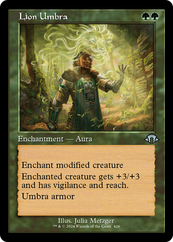 {C} Lion Umbra (Retro Frame) [Modern Horizons 3][MH3 426]