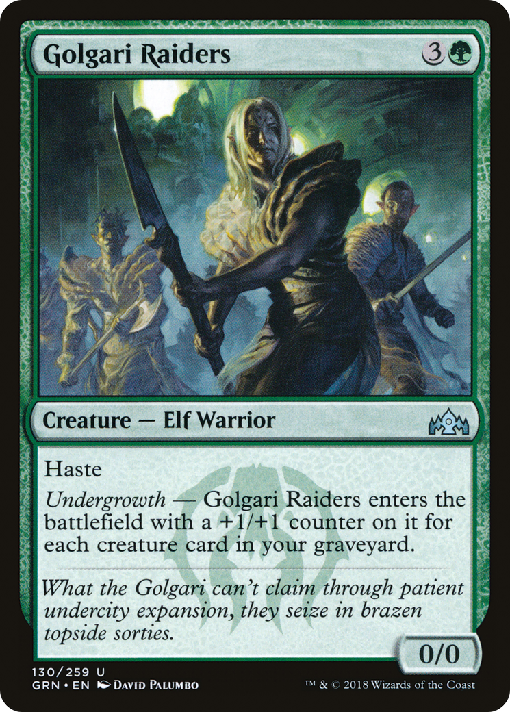 {C} Golgari Raiders [Guilds of Ravnica][GRN 130]