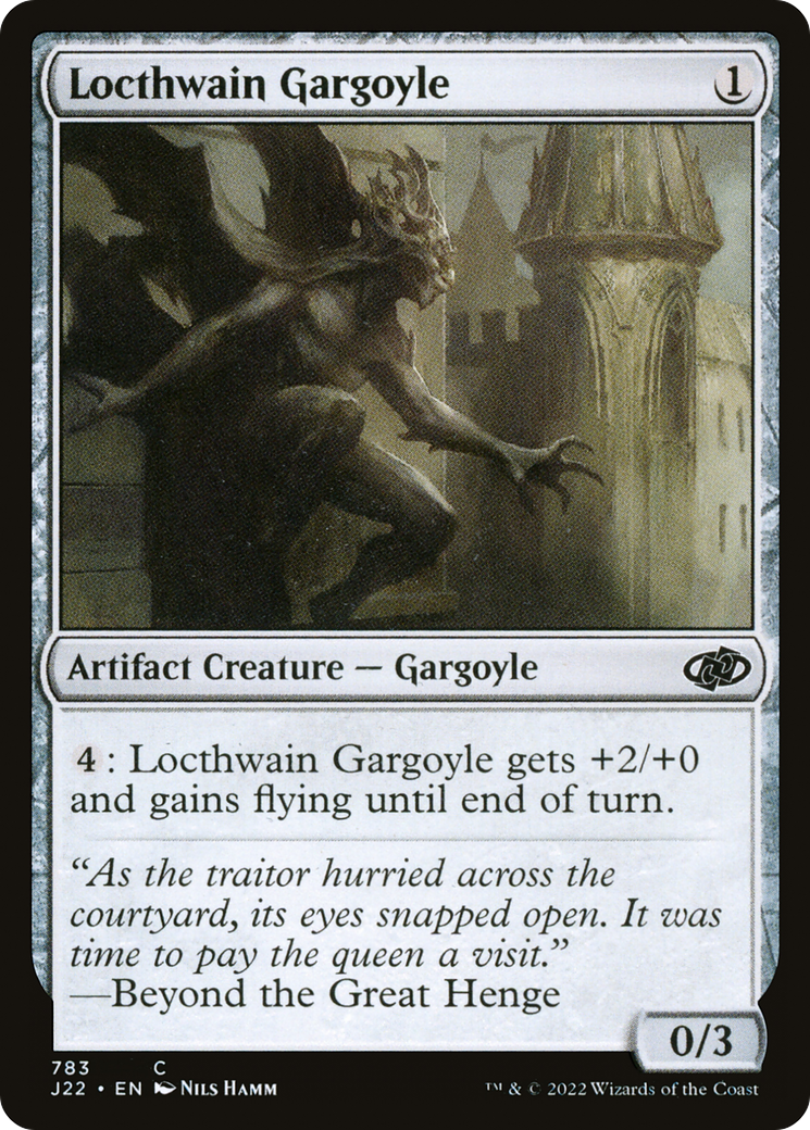 {C} Locthwain Gargoyle [Jumpstart 2022][J22 783]