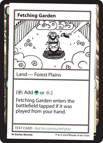 {C} Fetching Garden [Mystery Booster 2 Playtest Cards][MB2 PLAYTEST]