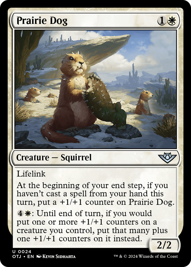 {@C} Prairie Dog [Outlaws of Thunder Junction][OTJ 024]