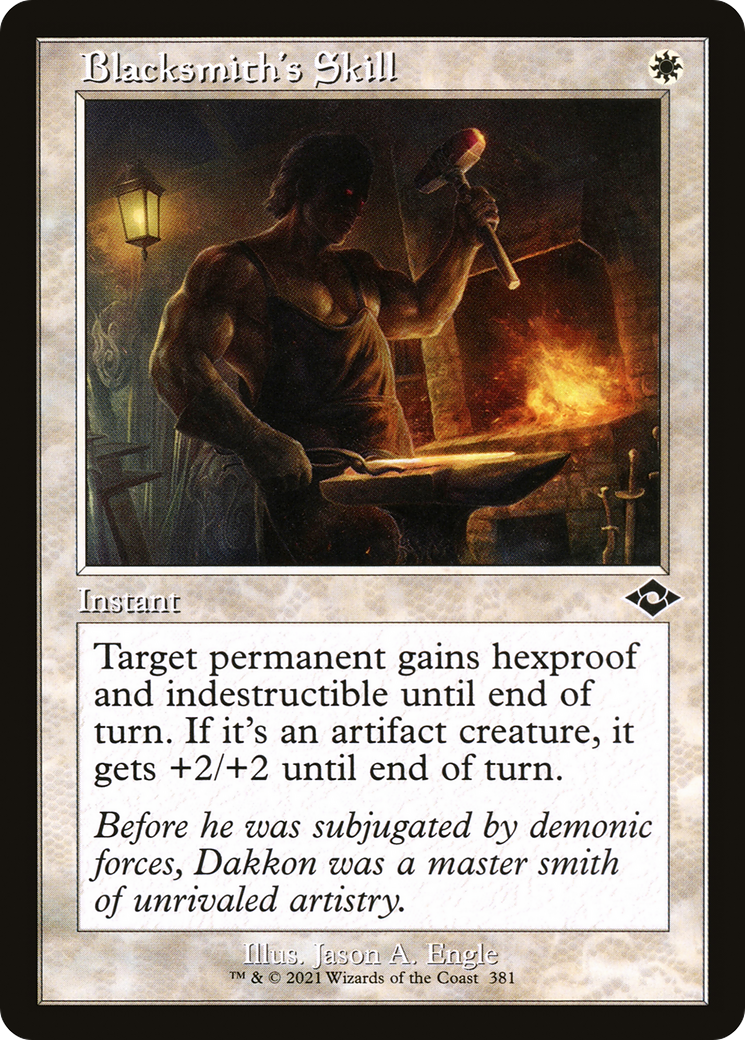 {C} Blacksmith's Skill (Retro) [Modern Horizons 2][MH2 381]