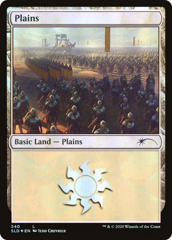 {B}[SLD 540] Plains (Legion) (540) [Secret Lair Drop Promos]