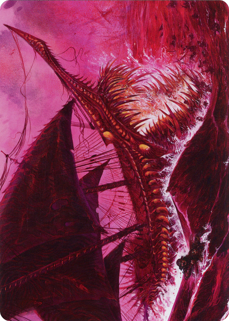 {A} Marauding Dreadship Art Card [March of the Machine Art Series][AMOM 036]