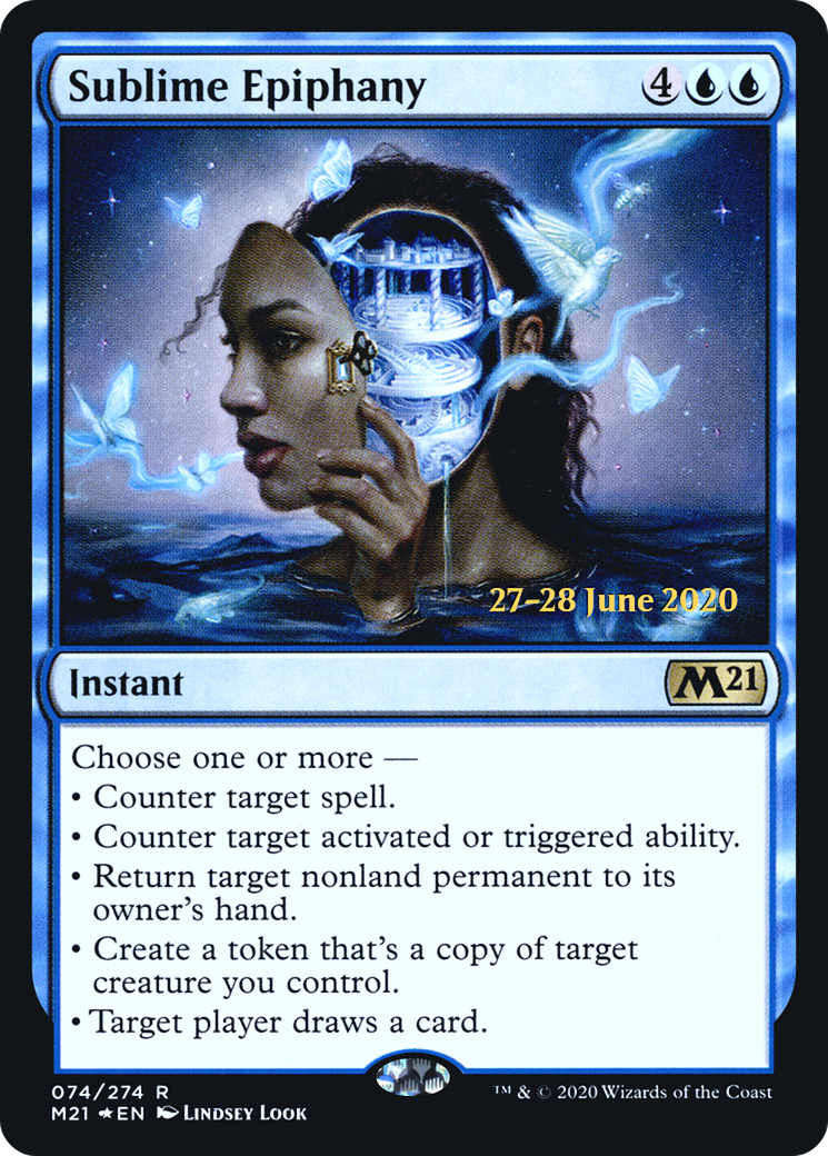 {R} Sublime Epiphany [Core Set 2021 Prerelease Promos][PR M21 074]