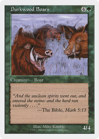 {C} Durkwood Boars [Starter 2000][S00 038]