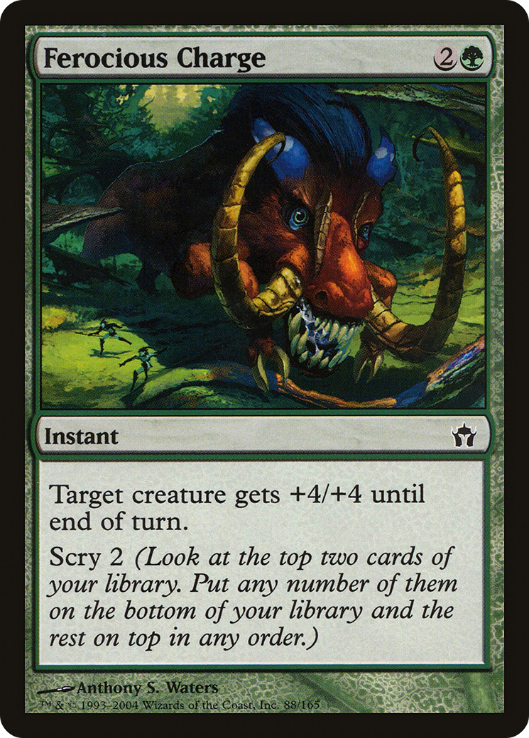 {C} Ferocious Charge [Fifth Dawn][5DN 088]
