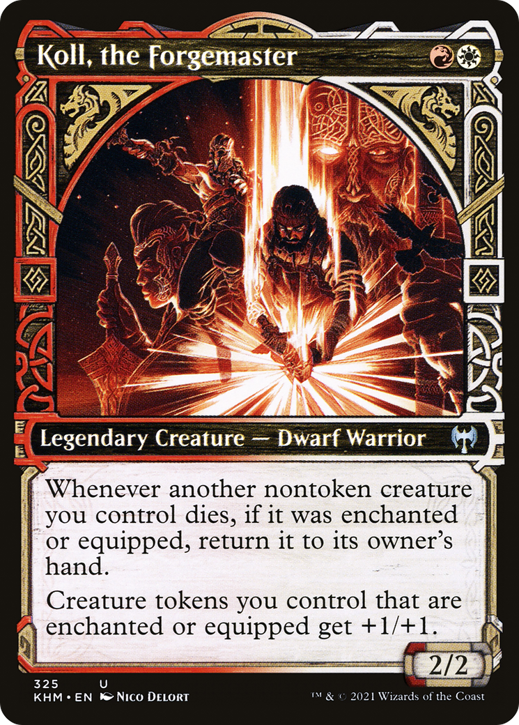 {C} Koll, the Forgemaster (Showcase) [Kaldheim][KHM 325]