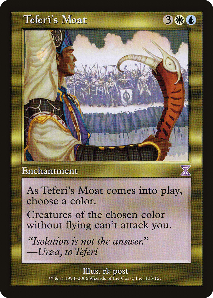 {R} Teferi's Moat [Time Spiral Timeshifted][TSB 103] - Misty Mountain Games