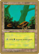 {B}[GB PTC BL377] Forest (bl377) (Bertrand Lestree) [Pro Tour Collector Set]