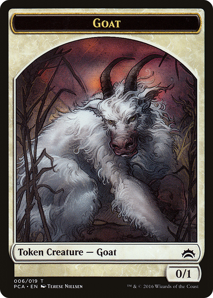{T} Goat Token [Planechase Anthology Tokens][TPCA 006]