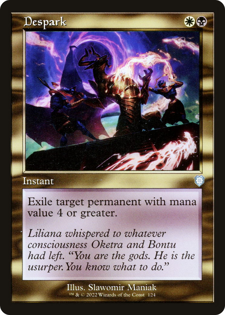 {C} Despark (Retro) [The Brothers' War Commander][BRC 124]