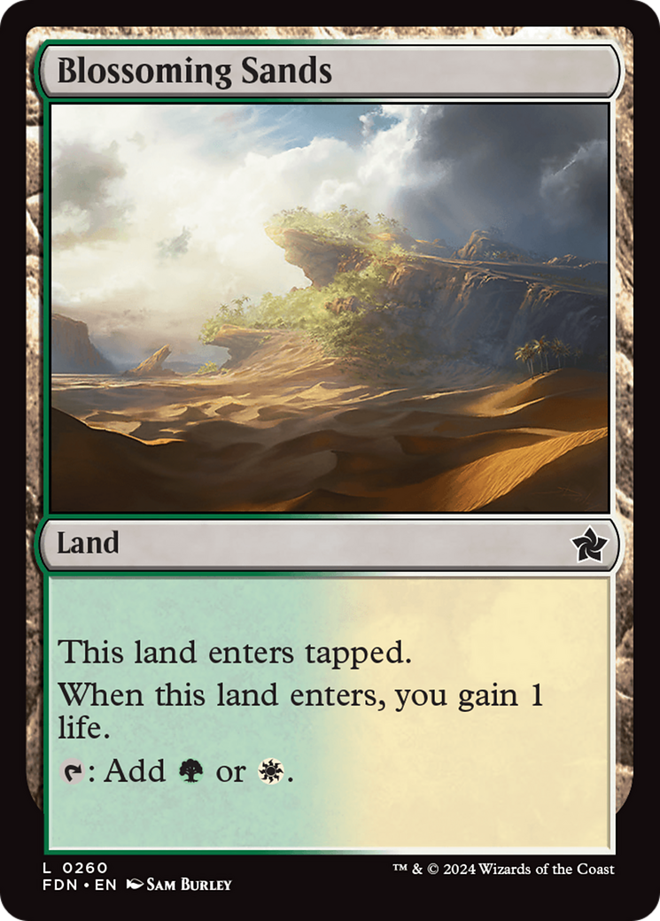 {@C} Blossoming Sands [Foundations][FDN 260]