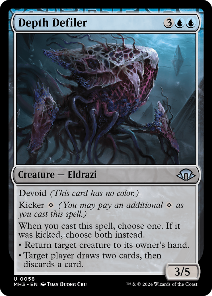 {C} Depth Defiler [Modern Horizons 3][MH3 058]