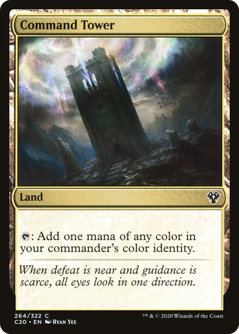 {C} Command Tower [Commander 2020][C20 264]
