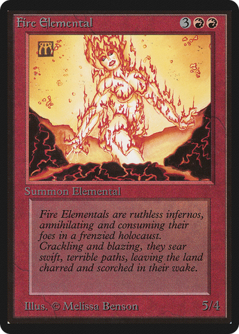 {C} Fire Elemental [Beta Edition][LEB 149]