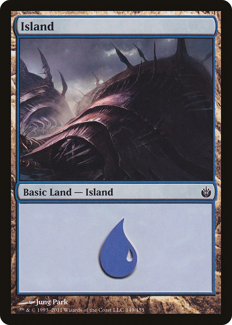 {B}[MBS 149] Island (149) [Mirrodin Besieged]