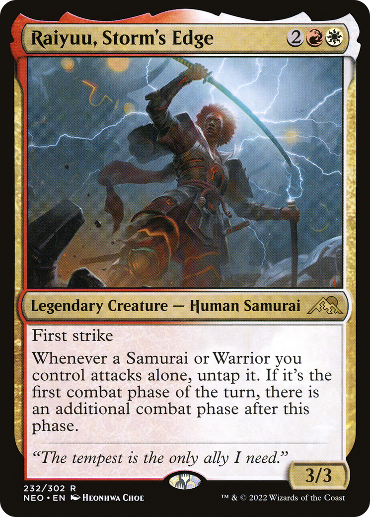 {R} Raiyuu, Storm's Edge [Kamigawa: Neon Dynasty][NEO 232]