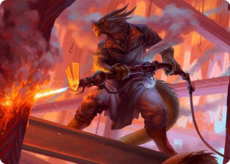 {A} Plasma Jockey Art Card [Streets of New Capenna Art Series][ASNC 019]