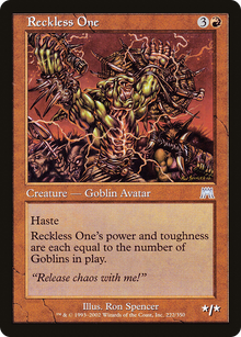 {C} Reckless One [Onslaught][ONS 222] - Misty Mountain Games